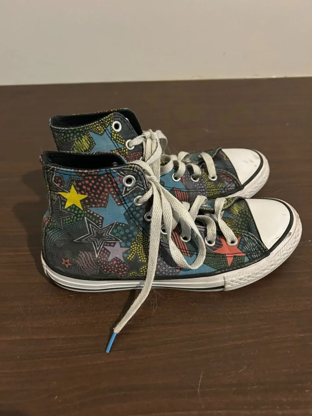Converse Chuck Taylor All Star Mosaic High Top Sneakers Junior Size 2
